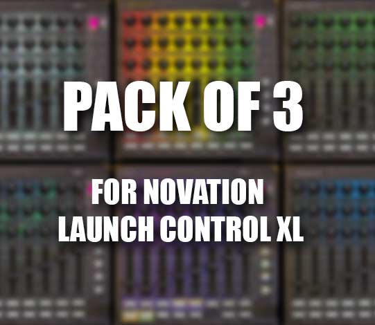 midipoti pack of 3 novation launch control